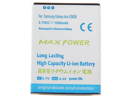 verenigbaar voor Samsung Galaxy ACE S5830 Mobiele telefoon Accu Mobiele telefoon Accu Verenigbaar voor Samsung Galaxy ACE S5830