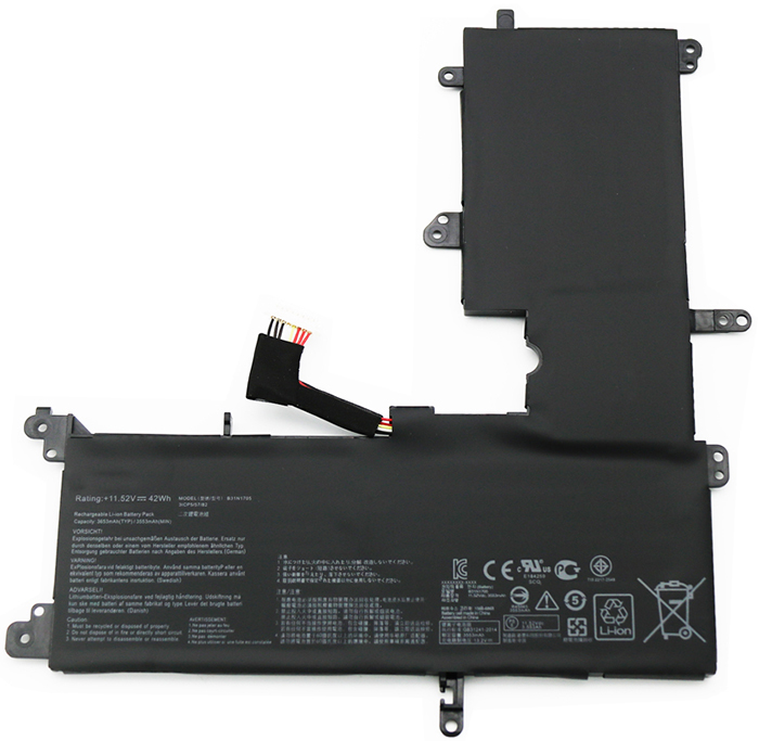 Laptop Accu Verenigbaar voor ASUS VivoBook-Flip-TP410