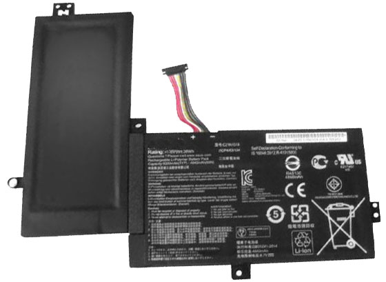 verenigbaar voor ASUS C21N1518 Laptop Accu Laptop Accu Verenigbaar voor ASUS C21N1518