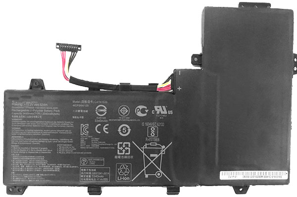 verenigbaar voor ASUS C41N1533 Laptop Accu Laptop Accu Verenigbaar voor ASUS C41N1533