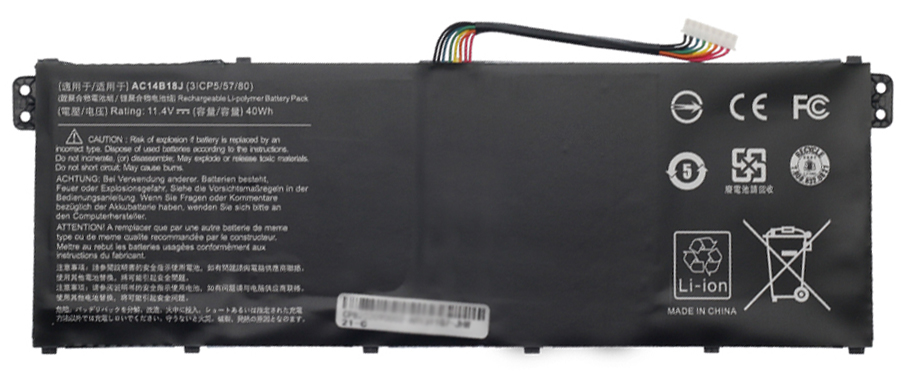 verenigbaar voor ACER 3ICP5/57/80 Laptop Accu Laptop Accu Verenigbaar voor ACER 3ICP5/57/80