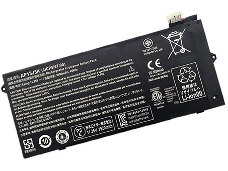 verenigbaar voor ACER AP13J3K Laptop Accu Laptop Accu Verenigbaar voor ACER AP13J3K