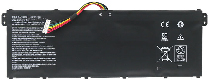 verenigbaar voor ACER AP18C7M Laptop Accu Laptop Accu Verenigbaar voor ACER AP18C7M