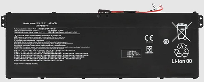 verenigbaar voor ACER AP20CBL Laptop Accu Laptop Accu Verenigbaar voor ACER AP20CBL