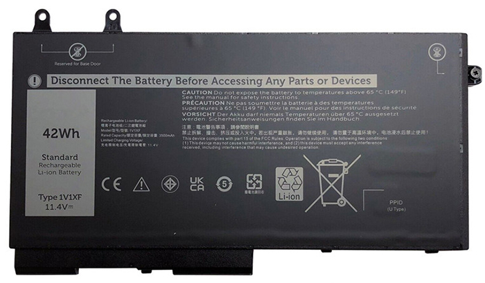 verenigbaar voor Dell Latitude-5401 Laptop Accu Laptop Accu Verenigbaar voor Dell Latitude-5401