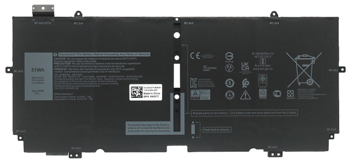verenigbaar voor Dell P103G002 Laptop Accu Laptop Accu Verenigbaar voor Dell P103G002