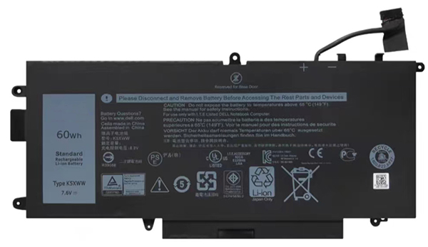 verenigbaar voor Dell N18GG Laptop Accu Laptop Accu Verenigbaar voor Dell N18GG
