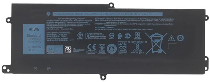 verenigbaar voor Dell Alienware-Area-51m-R2 Laptop Accu Laptop Accu Verenigbaar voor Dell Alienware-Area-51m-R2