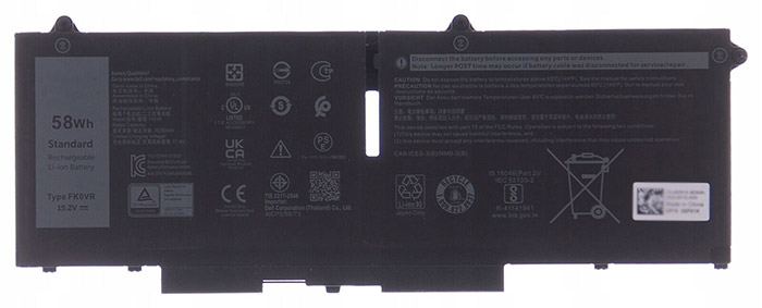 verenigbaar voor Dell 8P81K Laptop Accu Laptop Accu Verenigbaar voor Dell 8P81K