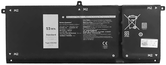 verenigbaar voor Dell Inspiron-5400-2-in-1-Series Laptop Accu Laptop Accu Verenigbaar voor Dell Inspiron-5400-2-in-1-Series