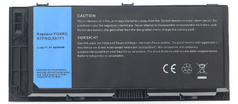 verenigbaar voor Dell Precision-M6600 Laptop Accu Laptop Accu Verenigbaar voor Dell Precision-M6600