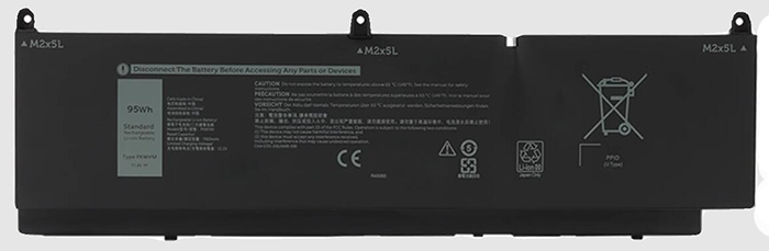 verenigbaar voor Dell Precision-7560 Laptop Accu Laptop Accu Verenigbaar voor Dell Precision-7560