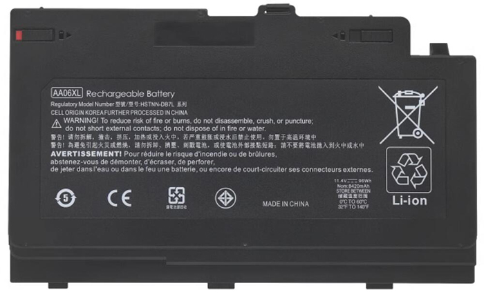 verenigbaar voor HP ZBOOK-17-G4-2FF41PA Laptop Accu Laptop Accu Verenigbaar voor HP ZBOOK-17-G4-2FF41PA