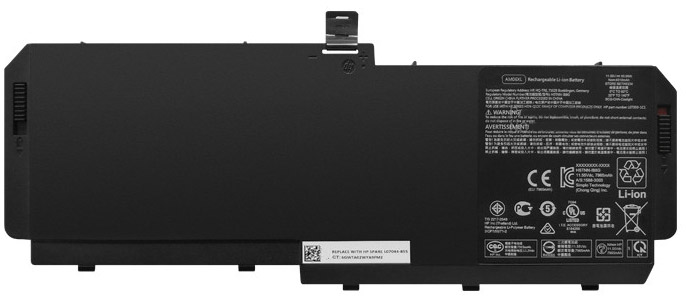 verenigbaar voor HP ZBook-17-G5-Series Laptop Accu Laptop Accu Verenigbaar voor HP ZBook-17-G5-Series