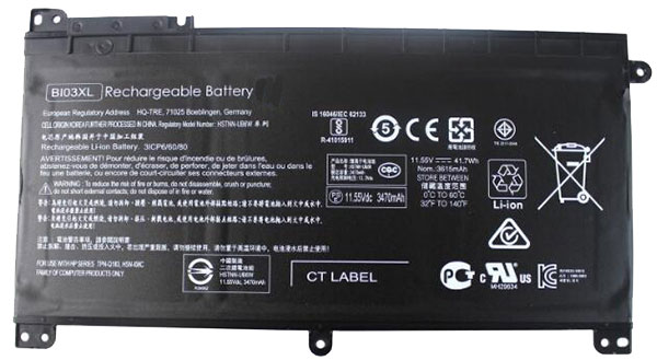 verenigbaar voor HP BI03XL Laptop Accu Laptop Accu Verenigbaar voor HP BI03XL