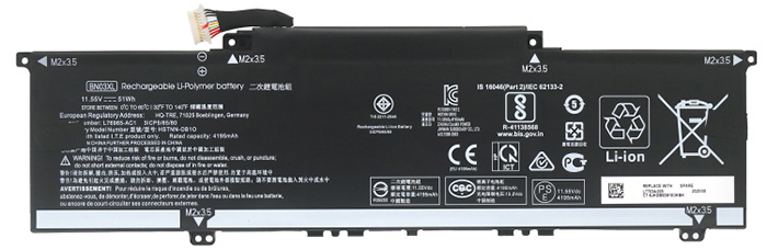 verenigbaar voor HP ENVY-x360-15T-ED000 Laptop Accu Laptop Accu Verenigbaar voor HP ENVY-x360-15T-ED000