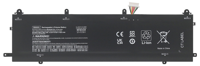 verenigbaar voor HP Spectre-X360-15-EB0053TX Laptop Accu Laptop Accu Verenigbaar voor HP Spectre-X360-15-EB0053TX