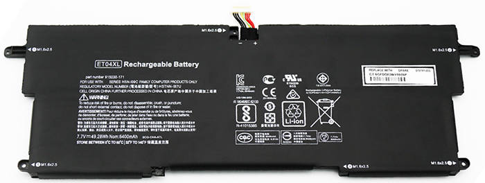 verenigbaar voor HP 915191-855 Laptop Accu Laptop Accu Verenigbaar voor HP 915191-855