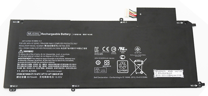 verenigbaar voor HP Spectre-X2-12 Laptop Accu Laptop Accu Verenigbaar voor HP Spectre-X2-12