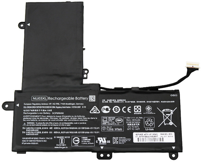 verenigbaar voor HP Pavilion-x360-Convertible-PC-Series Laptop Accu Laptop Accu Verenigbaar voor HP Pavilion-x360-Convertible-PC-Series