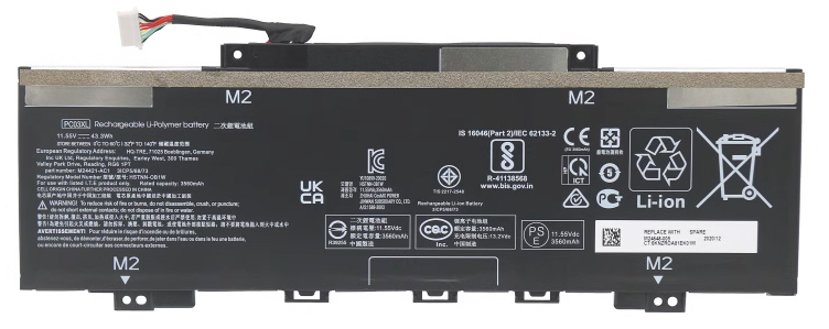 verenigbaar voor HP PC03XL Laptop Accu Laptop Accu Verenigbaar voor HP PC03XL