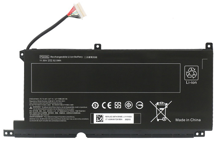 verenigbaar voor HP Pavilion-Gaming-16-a0003TX Laptop Accu Laptop Accu Verenigbaar voor HP Pavilion-Gaming-16-a0003TX