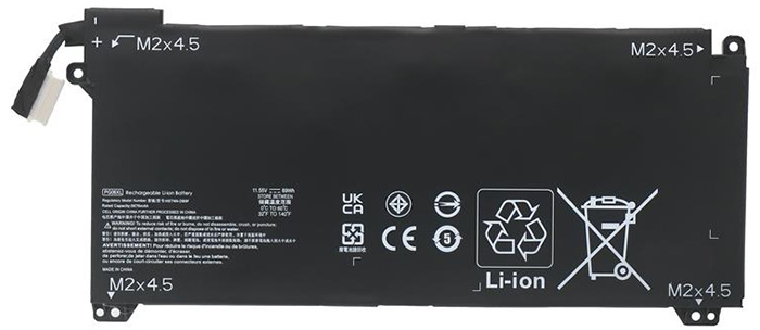 verenigbaar voor HP OMEN-15-dh0009nj Laptop Accu Laptop Accu Verenigbaar voor HP OMEN-15-dh0009nj