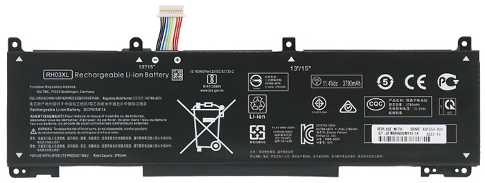 verenigbaar voor HP HSTNN-UB7X Laptop Accu Laptop Accu Verenigbaar voor HP HSTNN-UB7X