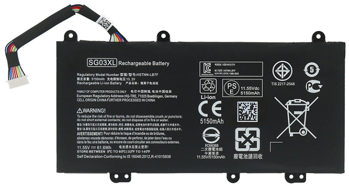 verenigbaar voor HP Envy-M7-U Laptop Accu Laptop Accu Verenigbaar voor HP Envy-M7-U