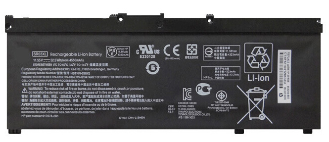 verenigbaar voor HP Gaming-15-cx0599na Laptop Accu Laptop Accu Verenigbaar voor HP Gaming-15-cx0599na