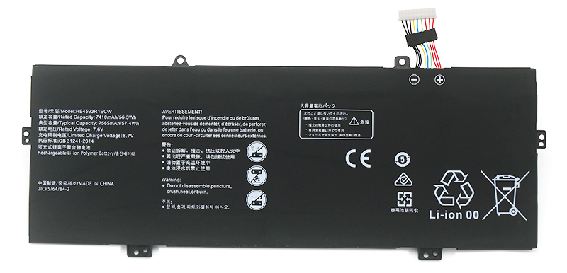 verenigbaar voor HONOR Magicbook-KPRC-W20L Laptop Accu Laptop Accu Verenigbaar voor HONOR Magicbook-KPRC-W20L