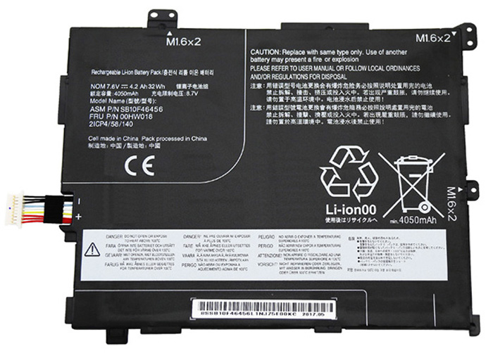verenigbaar voor LENOVO ThinkPad-10-2nd Laptop Accu Laptop Accu Verenigbaar voor LENOVO ThinkPad-10-2nd