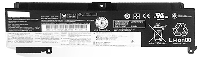 verenigbaar voor LENOVO 00HW022 Laptop Accu Laptop Accu Verenigbaar voor LENOVO 00HW022