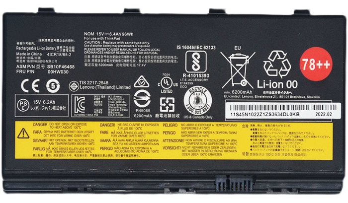 verenigbaar voor LENOVO 01AV451 Laptop Accu Laptop Accu Verenigbaar voor LENOVO 01AV451