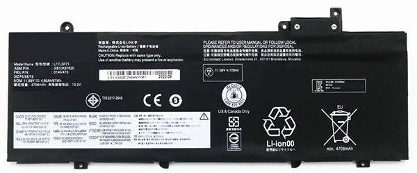 verenigbaar voor LENOVO L17L3P71 Laptop Accu Laptop Accu Verenigbaar voor LENOVO L17L3P71