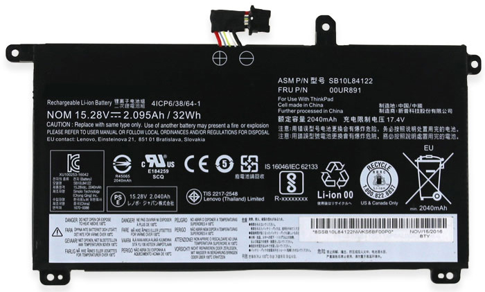 verenigbaar voor LENOVO ThinkPad-P51S-20JY0008US Laptop Accu Laptop Accu Verenigbaar voor LENOVO ThinkPad-P51S-20JY0008US