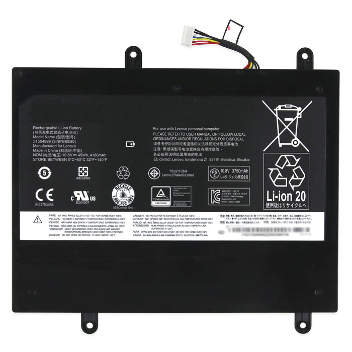 verenigbaar voor LENOVO 3INP6/60/80 Laptop Accu Laptop Accu Verenigbaar voor LENOVO 3INP6/60/80