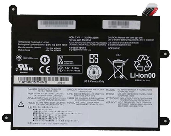 verenigbaar voor LENOVO ThinkPad-1838-25U Laptop Accu Laptop Accu Verenigbaar voor LENOVO ThinkPad-1838-25U