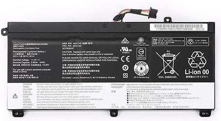 verenigbaar voor LENOVO 45N1741 Laptop Accu Laptop Accu Verenigbaar voor LENOVO 45N1741
