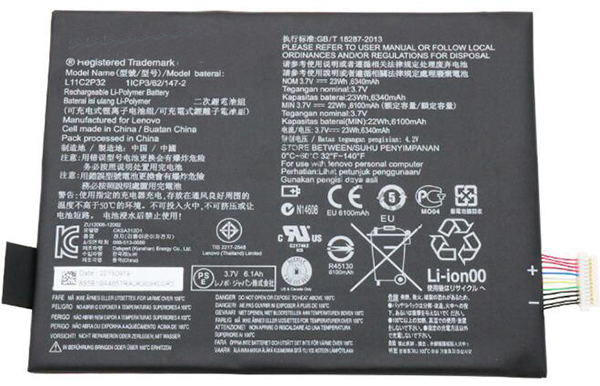 verenigbaar voor LENOVO IdeaPad-S6000 Laptop Accu Laptop Accu Verenigbaar voor LENOVO IdeaPad-S6000