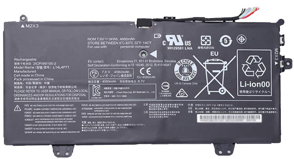verenigbaar voor LENOVO Yoga-3-11-5Y10 Laptop Accu Laptop Accu Verenigbaar voor LENOVO Yoga-3-11-5Y10