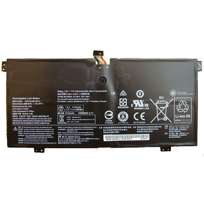 verenigbaar voor LENOVO L15M4PC1 Laptop Accu Laptop Accu Verenigbaar voor LENOVO L15M4PC1
