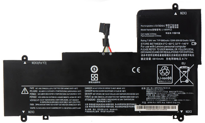 verenigbaar voor LENOVO Yoga-710-14ISK-Series Laptop Accu Laptop Accu Verenigbaar voor LENOVO Yoga-710-14ISK-Series