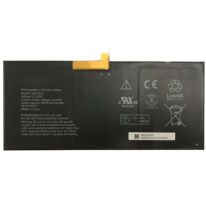 verenigbaar voor lenovo 3ICP4/79/97 Laptop Accu Laptop Accu Verenigbaar voor lenovo 3ICP4/79/97