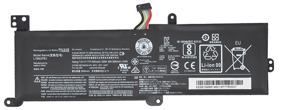verenigbaar voor LENOVO L16M2PB1 Laptop Accu Laptop Accu Verenigbaar voor LENOVO L16M2PB1
