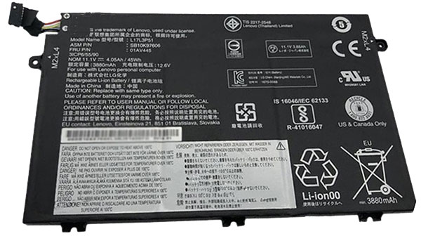 verenigbaar voor LENOVO L17M3P52 Laptop Accu Laptop Accu Verenigbaar voor LENOVO L17M3P52
