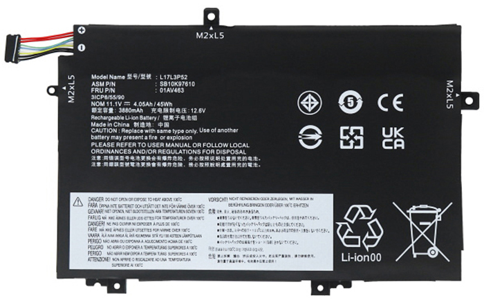 verenigbaar voor LENOVO Thinkpad-L14-Gen-2 Laptop Accu Laptop Accu Verenigbaar voor LENOVO Thinkpad-L14-Gen-2