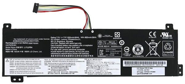 verenigbaar voor LENOVO L17C2PB3 Laptop Accu Laptop Accu Verenigbaar voor LENOVO L17C2PB3