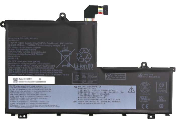 verenigbaar voor LENOVO L19L3PF8 Laptop Accu Laptop Accu Verenigbaar voor LENOVO L19L3PF8