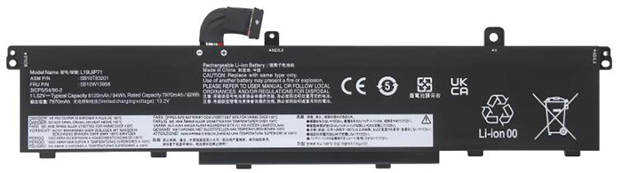 verenigbaar voor LENOVO ThinkPad-P15-Gen-1 Laptop Accu Laptop Accu Verenigbaar voor LENOVO ThinkPad-P15-Gen-1